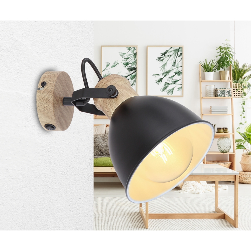 Globo 54018-1S - Настенный прожектор WIHO 1xE27/40W/230V