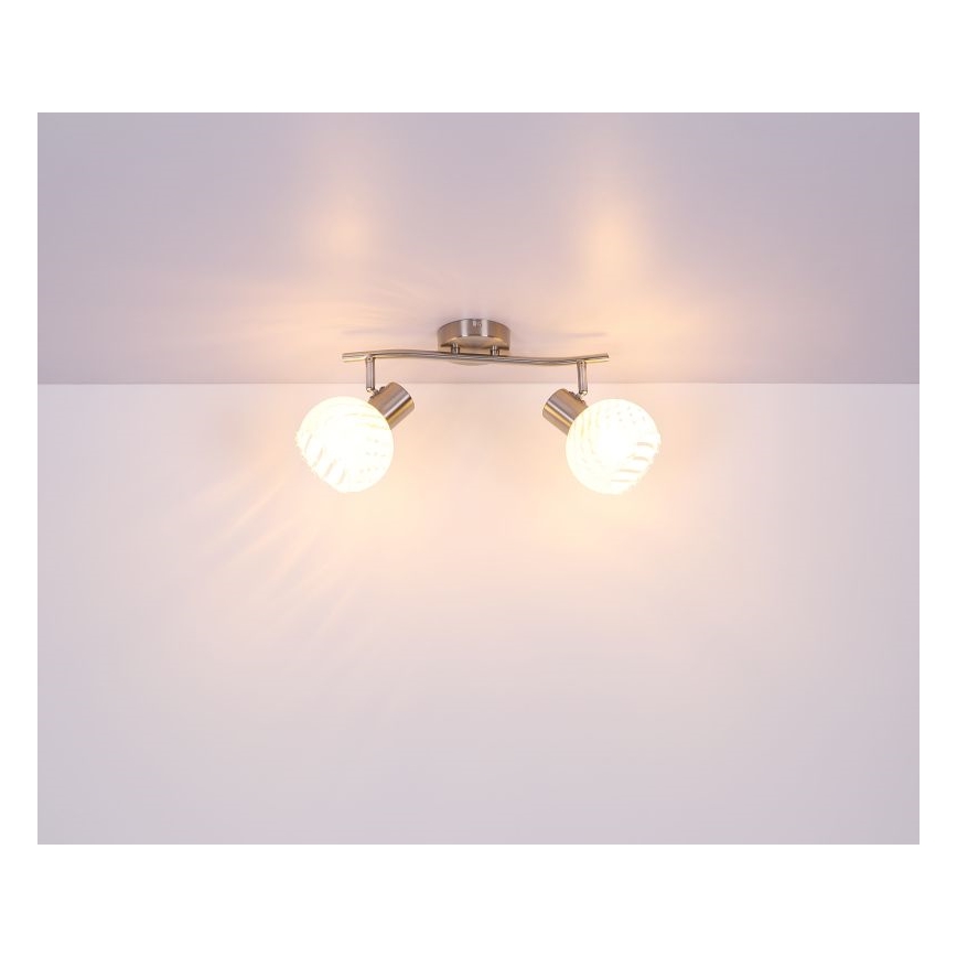 Globo 54025-2 - Прожектор WILLY 2xE27/40W/230V