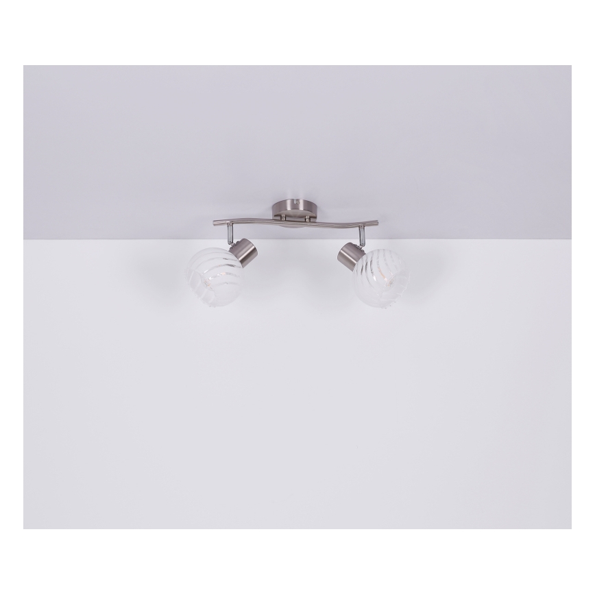Globo 54025-2 - Прожектор WILLY 2xE27/40W/230V