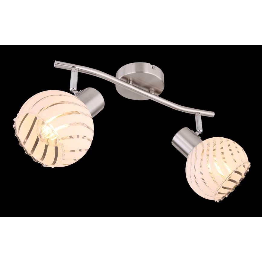 Globo 54025-2 - Прожектор WILLY 2xE27/40W/230V