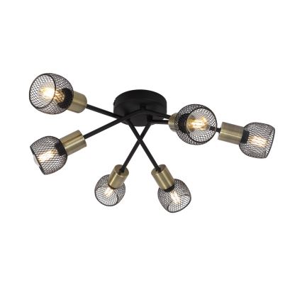 Globo 54028-6S - Припотолочная люстра FIASTRA 6xE14/40W/230V
