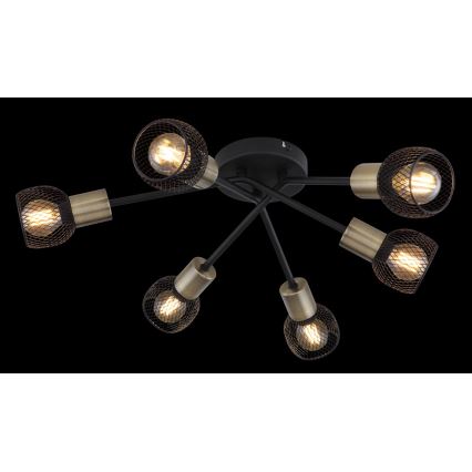 Globo 54028-6S - Припотолочная люстра FIASTRA 6xE14/40W/230V