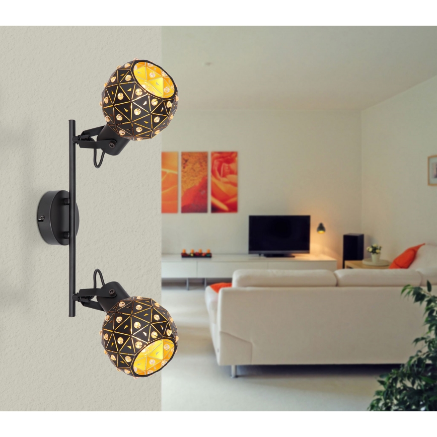 Globo - Точковий світильник 2xE27/40W/230V