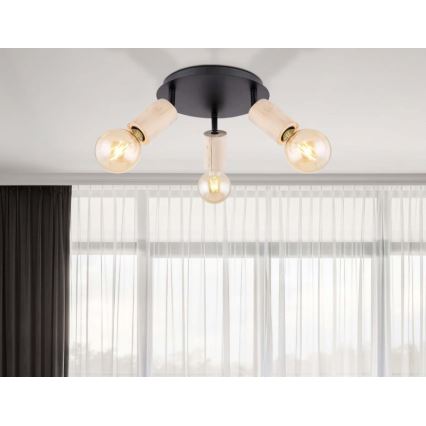 Globo - Точковий світильник 3xE27/60W/230V