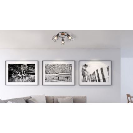 Globo - Точковий світильник 3xE27/40W/230V