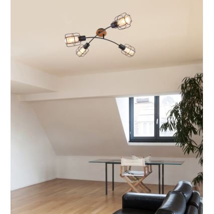 Globo - Накладна люстра 4xE27/40W/230V