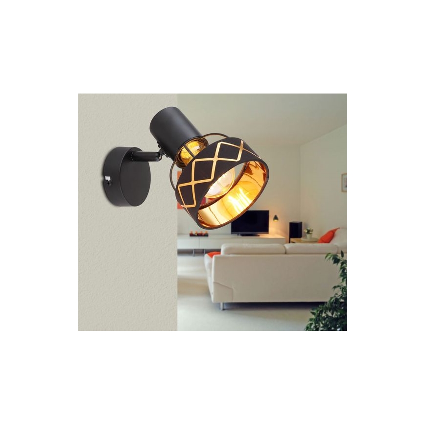 Globo 54040-1 - Настенный точечный светильник BLANCA 1xE27/40W/230V