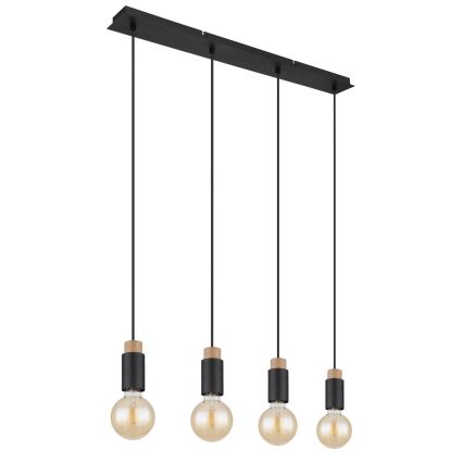 Globo - Подвесная люстра 4xE27/40W/230V