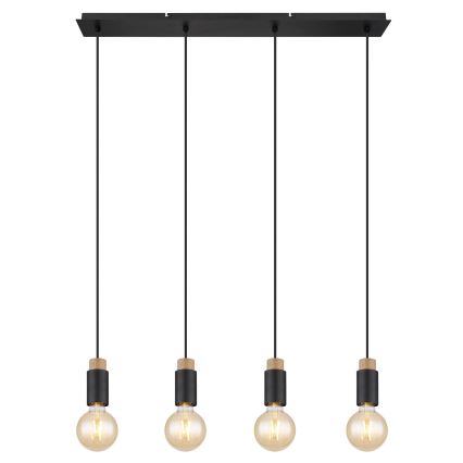 Globo - Подвесная люстра 4xE27/40W/230V