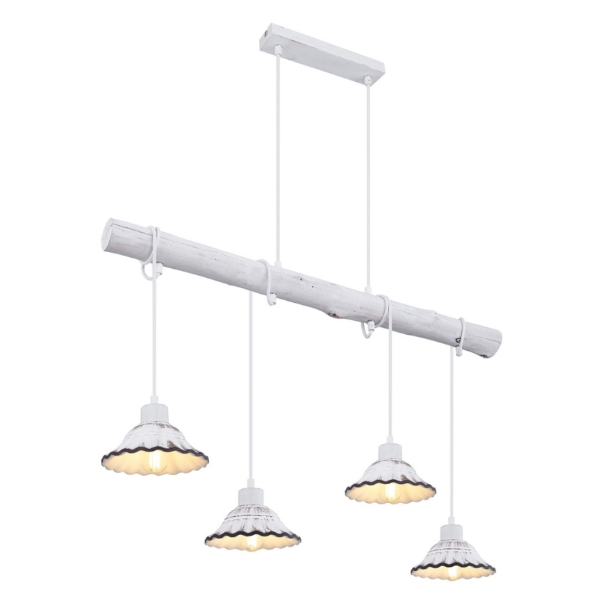 Globo - Підвісна люстра 4xE27/40W/230V