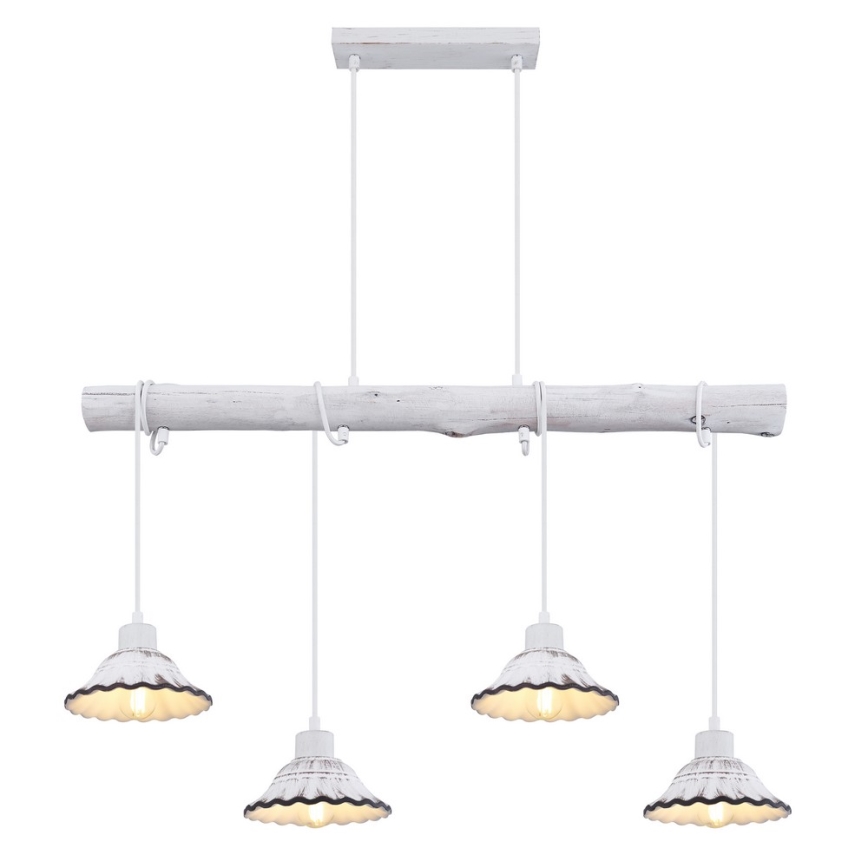 Globo - Підвісна люстра 4xE27/40W/230V