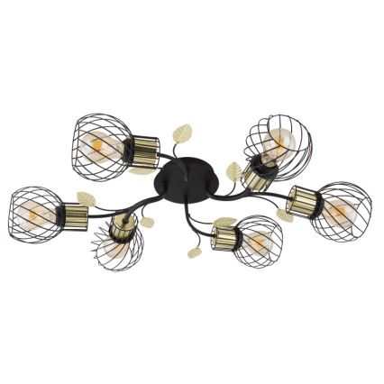 Globo - Припотолочная люстра 6xE27/40W/230V