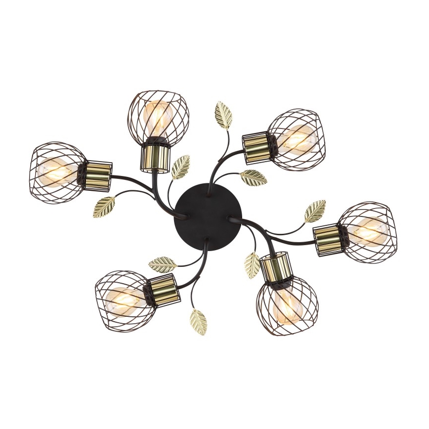 Globo - Припотолочная люстра 6xE27/40W/230V