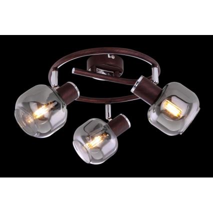 Globo 54303-3 - Прожектор PALLO 3xE14/40W/230V