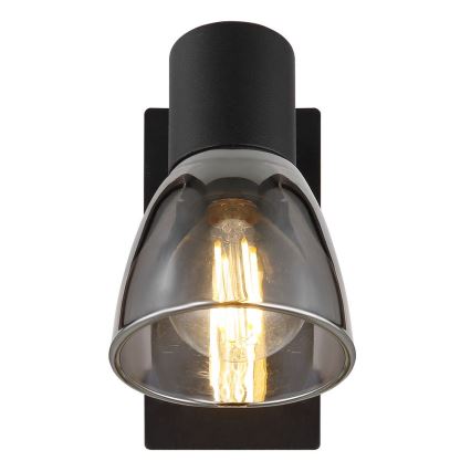Globo - Настенный точечный светильник 1xE14/40W/230V черный