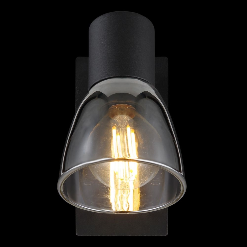 Globo - Настінний точковий світильник 1xE14/40W/230V чорний