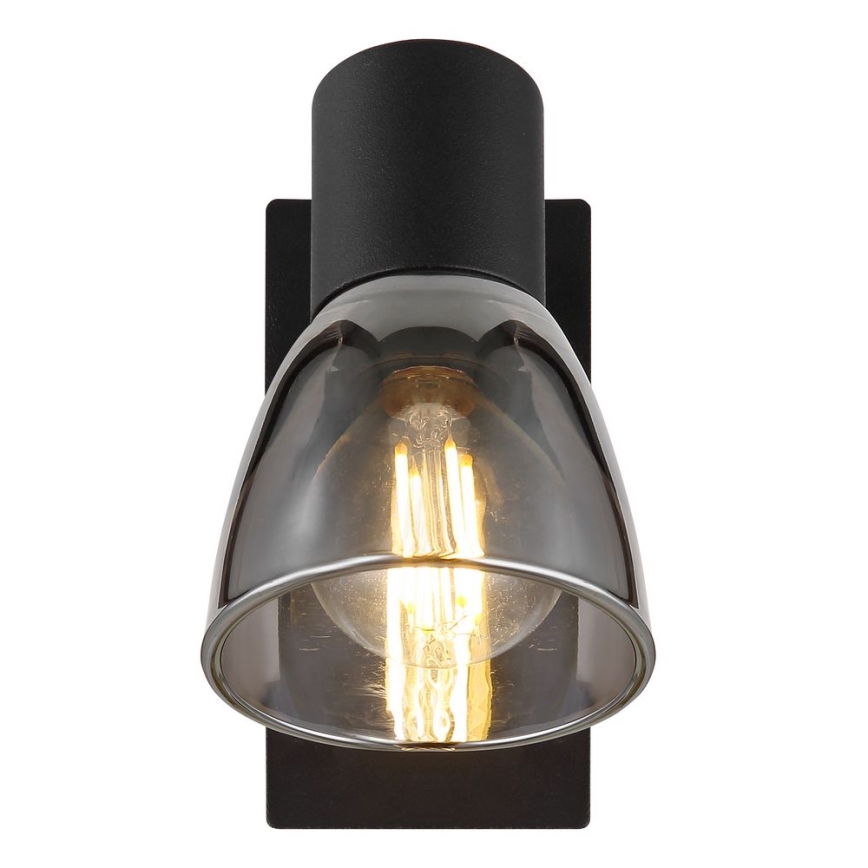 Globo - Настінний точковий світильник 1xE14/40W/230V чорний