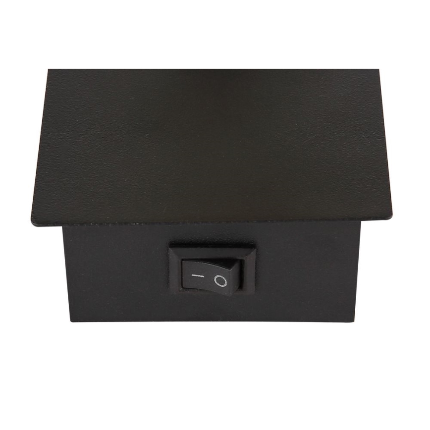 Globo - Настінний точковий світильник 1xE14/40W/230V чорний