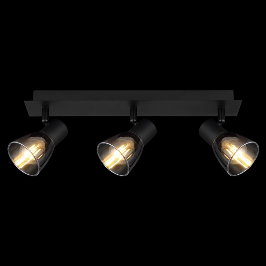 Globo - Точечный светильник 3xE14/40W/230V черный