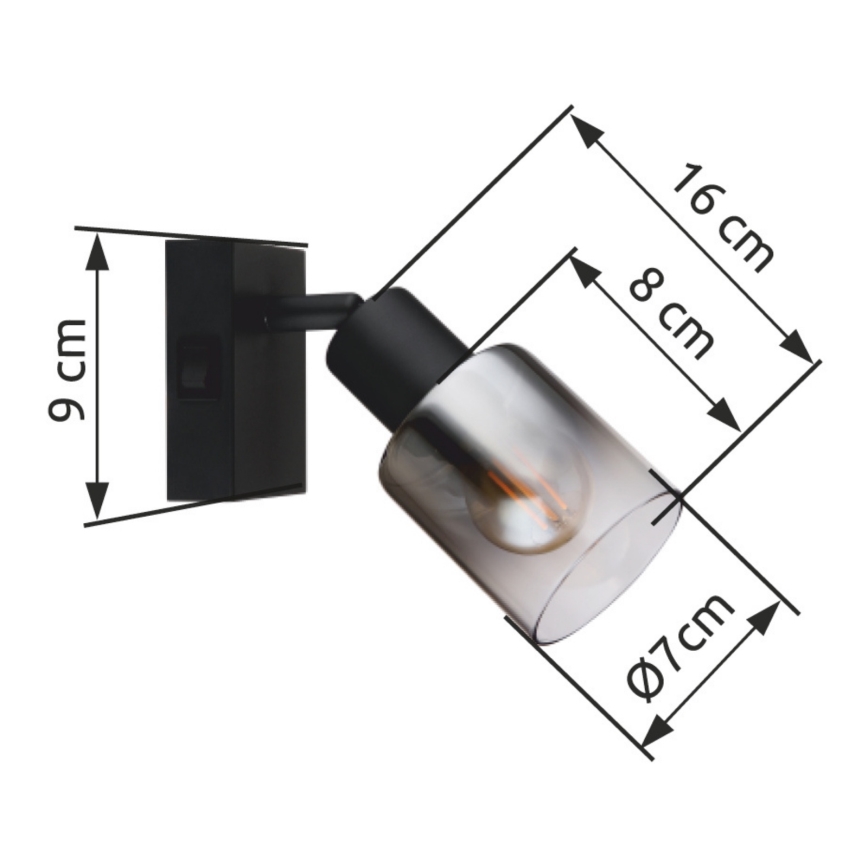 Globo - Настенный точечный светильник 1xE14/40W/230V