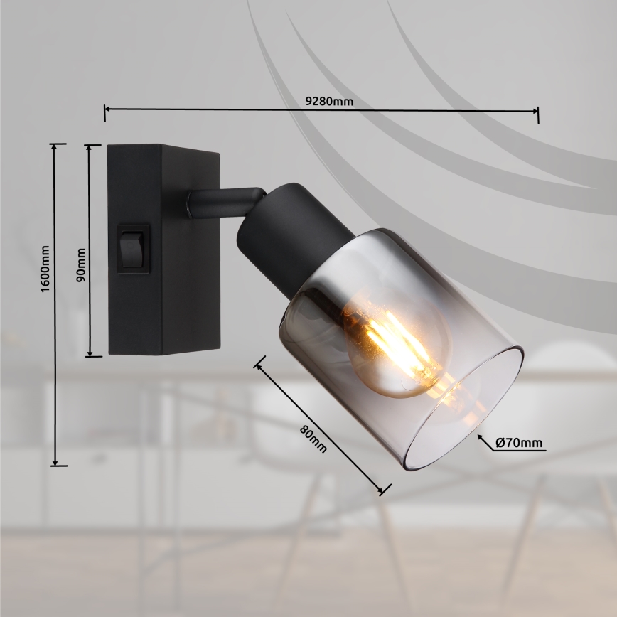 Globo - Настінний точковий світильник 1xE14/40W/230V