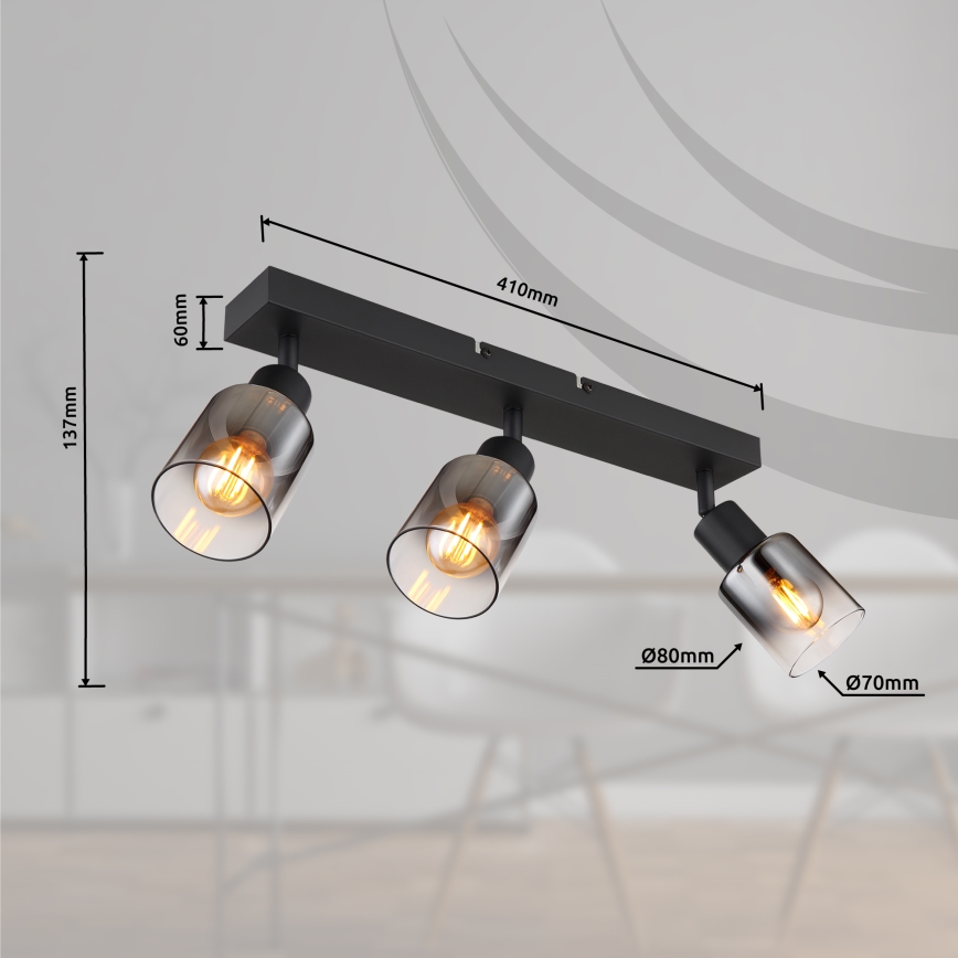 Globo - Точковий світильник 3xE14/40W/230V