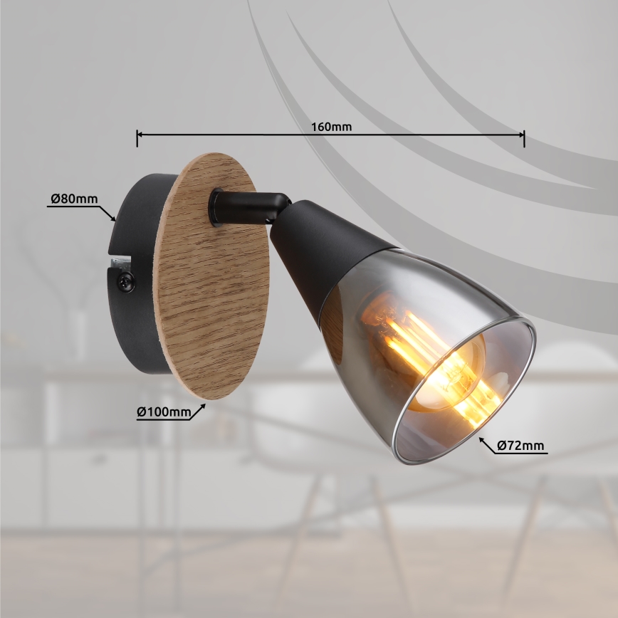 Globo - Настенный точечный светильник 1xE14/25W/230V