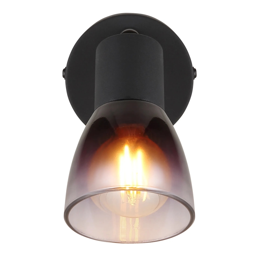 Globo - Настенный точечный светильник 1xE14/25W/230V черный