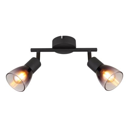Globo - Точковий світильник 2xE14/25W/230V чорний