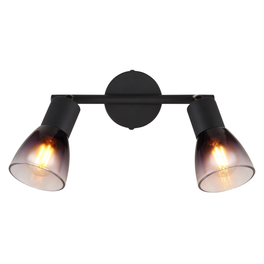 Globo - Точковий світильник 2xE14/25W/230V чорний