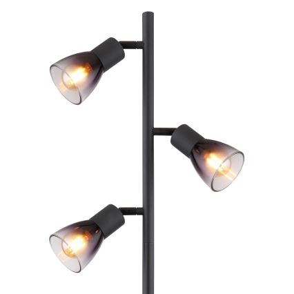Globo - Торшер 3xE14/25W/230V черный