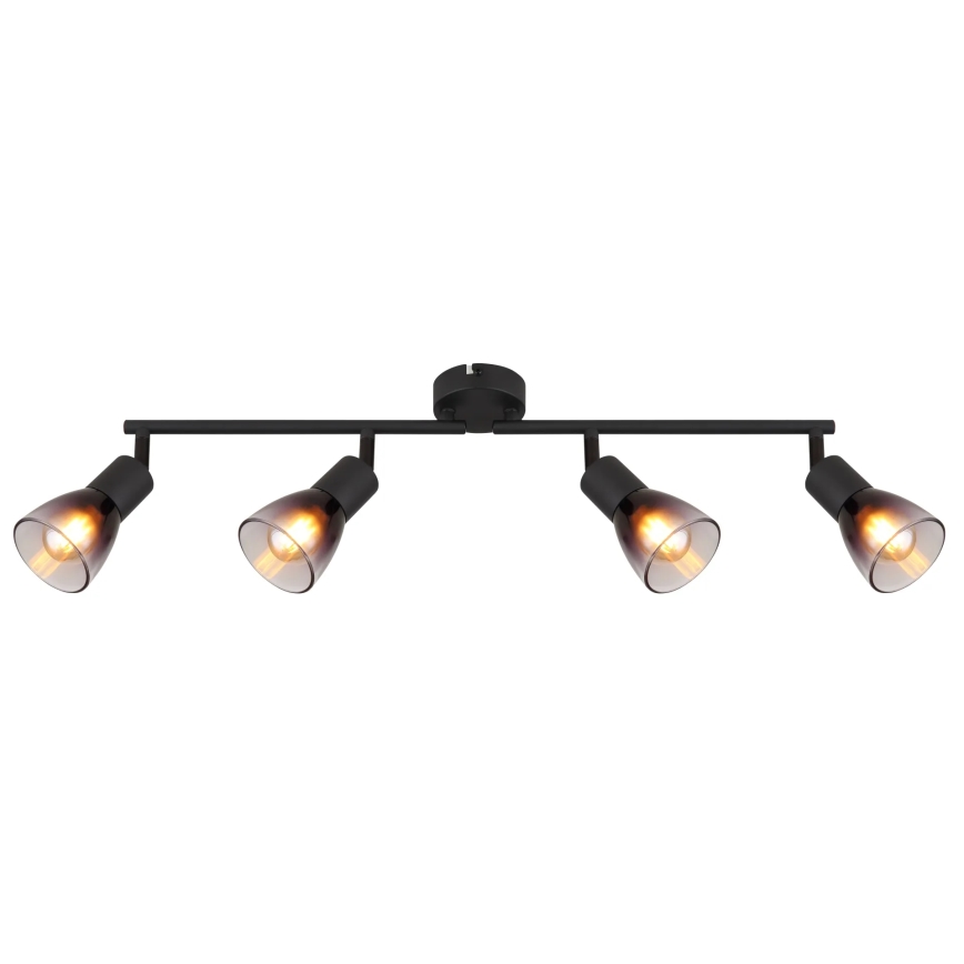 Globo - Точковий світильник 4xE14/25W/230V чорний