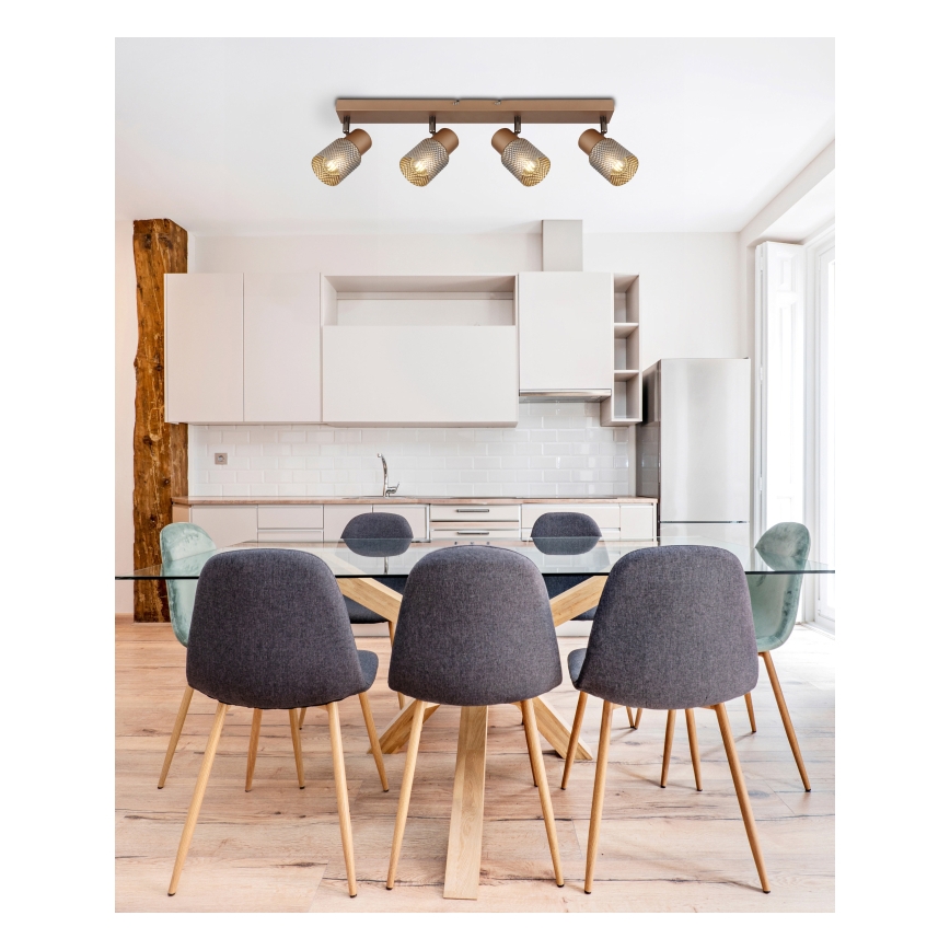 Globo - Точечный светильник 4xE14/40W/230V