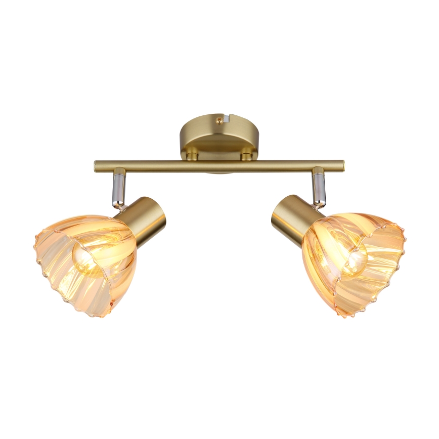 Globo - Точечный светильник 2xE14/40W/230V золотистый
