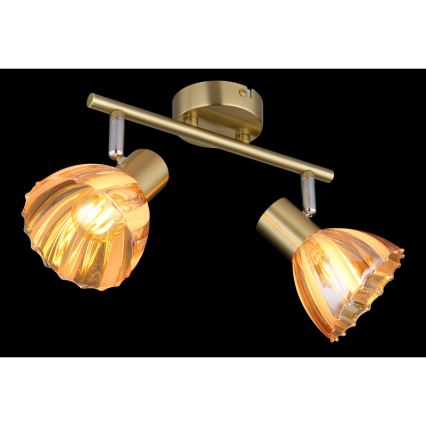 Globo - Точковий світильник 2xE14/40W/230V золотий