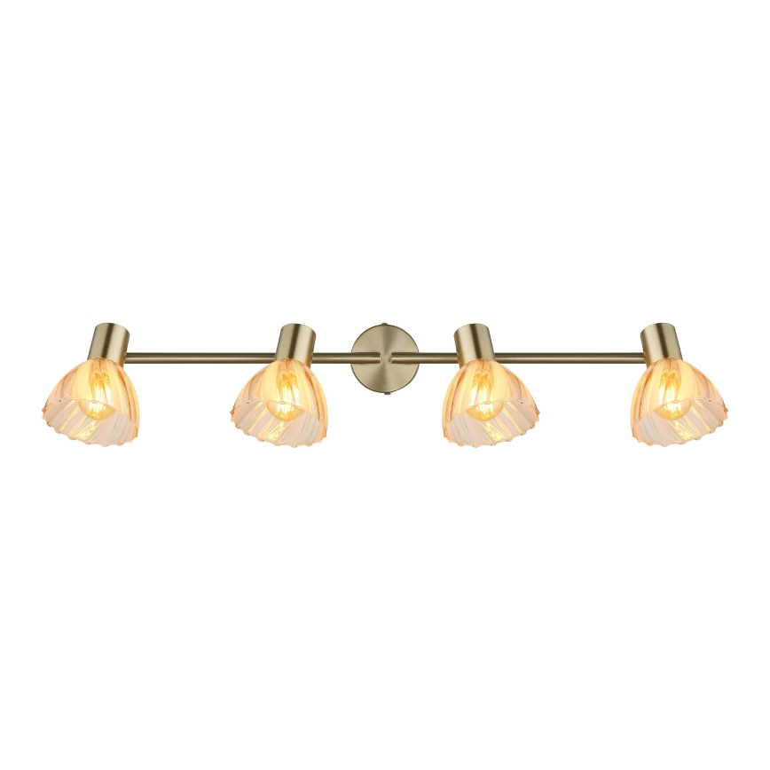 Globo - Точковий світильник 4xE14/40W/230V золотий