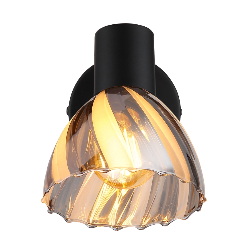 Globo - Настенный точечный светильник 1xE14/40W/230V черный