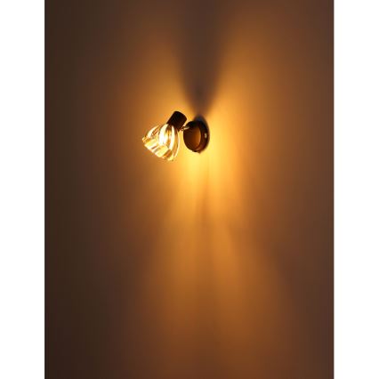 Globo - Настінний точковий світильник 1xE14/40W/230V чорний