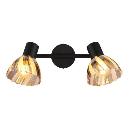 Globo - Точечный светильник 2xE14/40W/230V черный