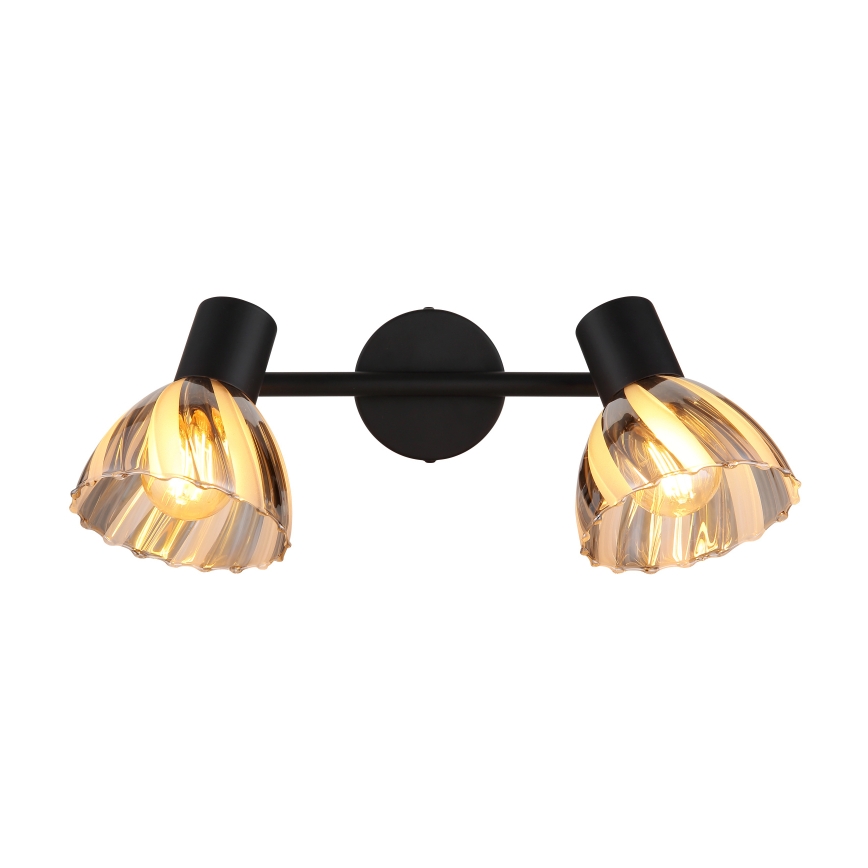 Globo - Точечный светильник 2xE14/40W/230V черный