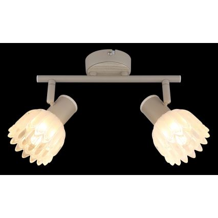 Globo - Точечный светильник 2xE14/40W/230V