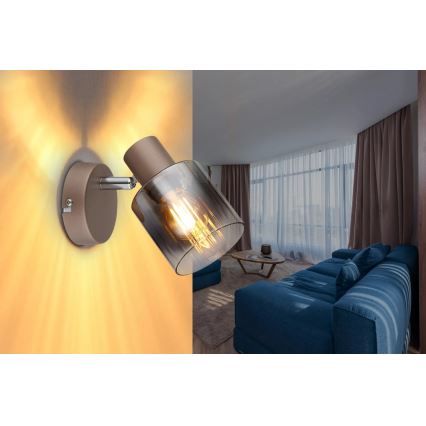 Globo - Настенный точечный светильник 1xE14/40W/230V