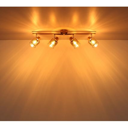 Globo - точечный светильник 4xE14/40W/230V