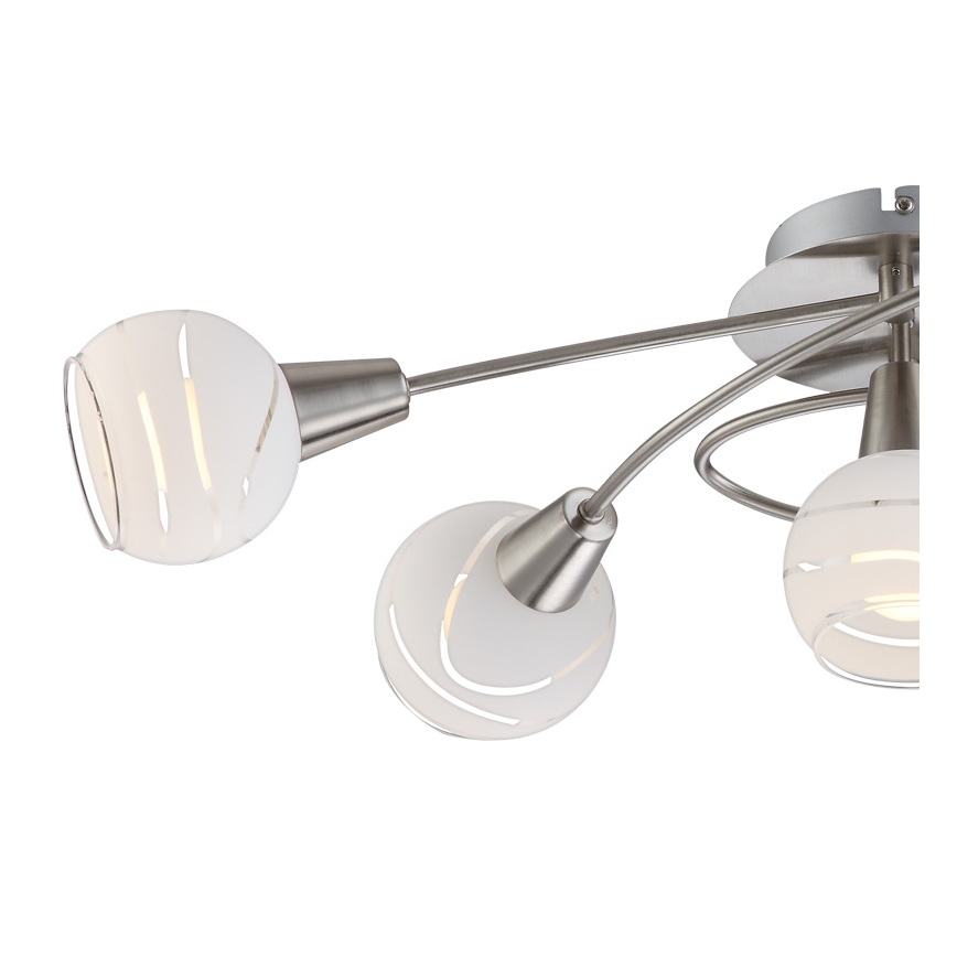 Globo 54341-5 - Светодиодный потолочный светильник ELLIOTT 5xE14/4W/230V