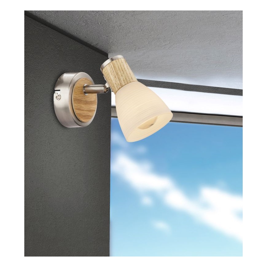 Globo - Точечный светильник 1xE14/40W/230V пепел