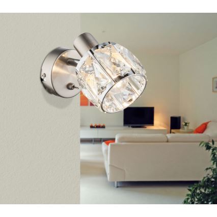 Globo - Настінний точковий світильник 1xE14/40W/230V
