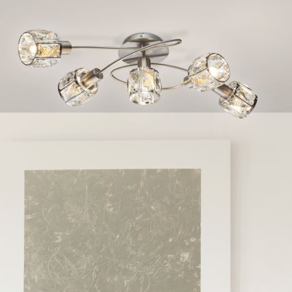 Globo - Пристельова люстра 5xE14/40W/230V