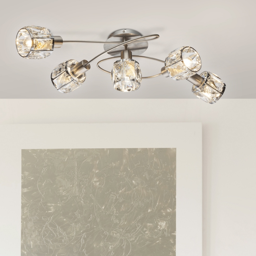 Globo - Пристельова люстра 5xE14/40W/230V