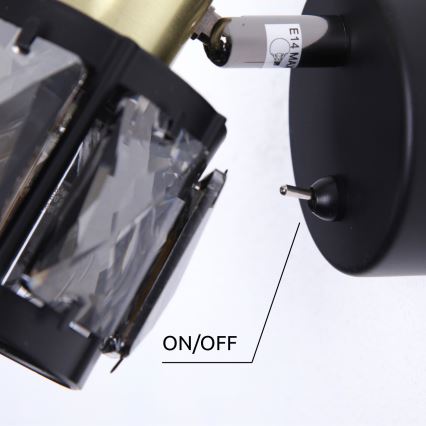 Globo - Настенный точечный светильник 1xE14/40W/230V