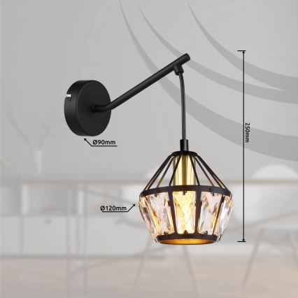 Globo 54359W - Настенный светильник LOIS 1xE14/40W/230V